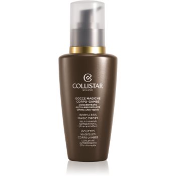 Collistar Magic Drops Body-Legs Self-Tanning Concentrate emulsie autobronzanta pentru corp si picioare. - imagine 2